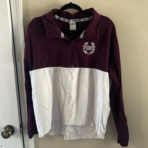 Women’s VS PINK Quarter Zip - Large